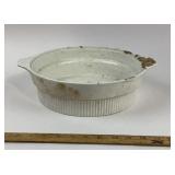 Round Ribbed Baking Dish