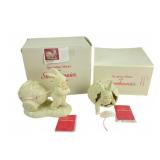 Department 56 Snowbunnies Figurines
