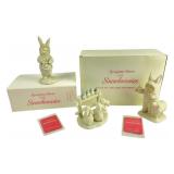 Department 56 Snowbunnies Figurines