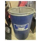 Barrel With Ratchet Straps Inside - Unsure Of