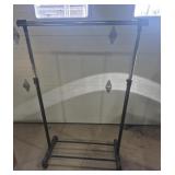 Adjustable Height Garment Rack On Wheels