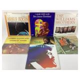 Gospel Vinyl Records Mahalia Jackson, James Clevel