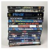DVDs Featuring National Treasure, Fringe, Rock of
