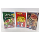 Sealed VHS Lot: Muppet Treasure Island, School