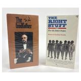 Sealed VHS Lot: The Godfather & The Right Stuff