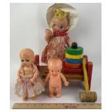 Playskool Wooden Hammer Bench, Dolls