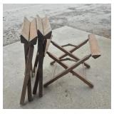 Wood Folding Luggage Rack (3)