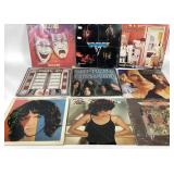 Motley Crue, Van Halen, Aerosmith Vinyl Records