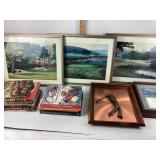 Golf Landscape Prints, Barbecue Cookbooks, Golf De