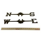 Metal Weather Vane Directionals