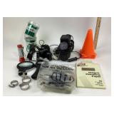 Tools, Air Compressor , Unigrit Paper, Magnifiers