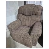 Recliner Brown Tweed