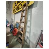 Wood 8 Foot Ladder