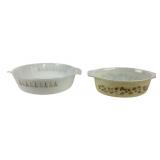Pyrex, Fire-King Glass Casserole Dishes