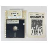 Atari Moonbase 10: Disk, Cassette & Instructions