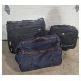 Samsonite Garment Bag & Samsonite Duffels (2)