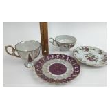 Teacups & Saucers: Japanese Lusterware & Lefton Ch