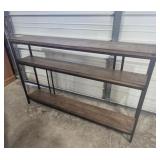 Console/Sofa Table Wood & Metal 3 Tier 10 in. X