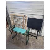 Pet Gate, Gardening Stool & Folding TV Table