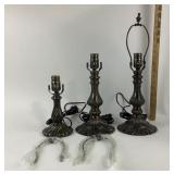 Metal Table Lamp Bases With Wiring