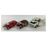 1:24 Scale Chevy Impala, Ford Woody, Chevy 3100