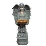 Angel Bird Feeder Garden Statue 36 in. Tall