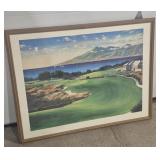 Framed Art Print Titled 'Paradise At The