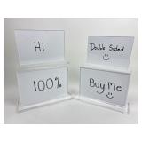 4 Double-sided Store Sign Displays