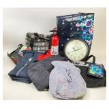 Kidde Fire Extinguisher, Vera Bradley Bags, Clock
