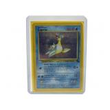 Pokemon Holographic Lapras Trading Card