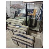 Wall Mirrors (2) & 3 Piece Luggage Set
