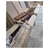 Theatre Seat Metal & Wood Pieces 4 Boxes