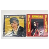 Elvis Vinyl Lot: Let's Be Friends, & Burning Love