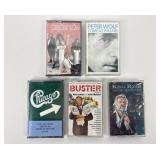 5 Sealed Cassette Tapes: Gladys Knight & The Pips,