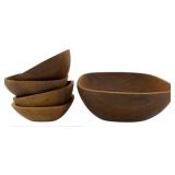 Goodwood Teak Salad Bowl Set