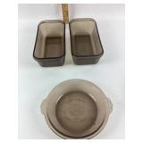 Pyrex Glass Bakeware Round, Rectangular Dishes