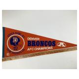 Denver Broncos Super Bowl XII Pennant