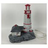 Lighthouse Table Lamp With Coastal Design