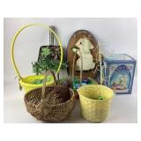 Easter Baskets, Decorations, Plastic Eggs