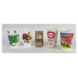 Purdue & Cincinnati Vintage Sports Cups & Beer Can