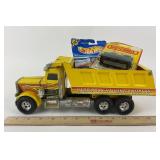 Hot Wheels Ferrari, Matchbox Train, ERTL Dump Truc