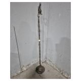 Brass Floor Lamp With Uranium Ball