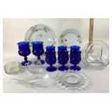 Haviland Limoges and Leonard Vienna Plates, Indian