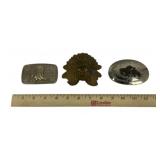 Western-Themed, Native American Buckles