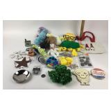 Plush Toys, Holiday Ornaments, Decor Items