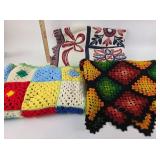 Crochet Granny Square Blankets, Goodwin Weavers wo