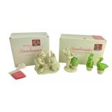 Department 56 Snowbunnies Figurines