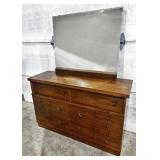 Dresser 6 Drawer - One Drawer Missing Hardware