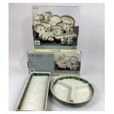 Onedia Creative Holiday Stoneware Platters