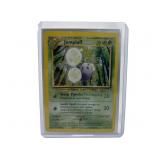 Pokemon Holographic Jumpluff Trading Card